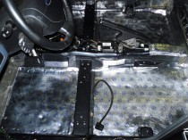 FORD FUSION - шумоизоляция пола, арок, багажника и потолка автомобиля